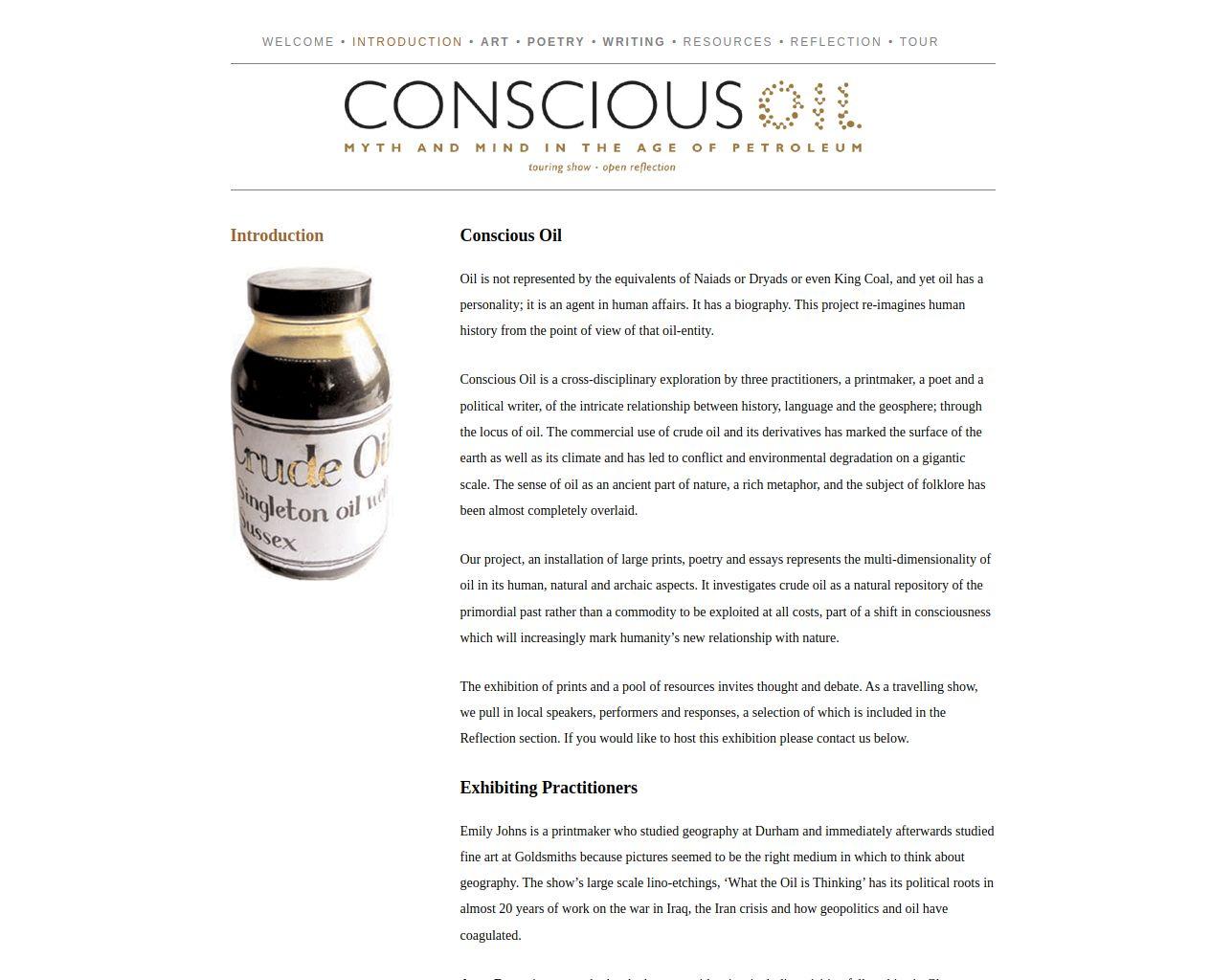 Conscious Oil