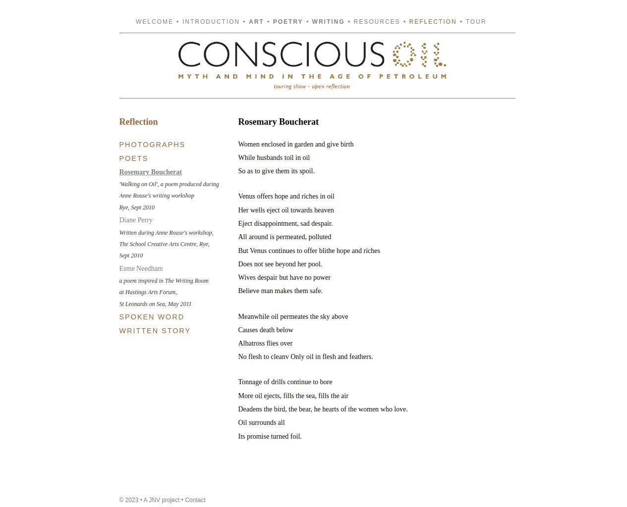 Conscious Oil